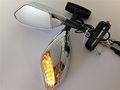 Chromed Led Lights Turn Signal Mirror For Triumph Daytona 675r 600 650 Trophy B01c0suzsg 