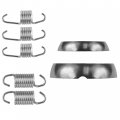 Caltric Exhaust Gaskets And Springs Kit Compatible With Arctic Cat Zl500600 Zl 500 Zl 600 1999-2000