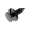 Nylon Push Rivets Black 6mm Center Groove 20mm Head And Outside Diameter Replacement For 11518017 21030249 15 Piece Set 