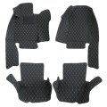 Floor Mats Liner For Subaru Brz And Toyota Gr86 2022 2025 Black Microfiber Leather With Beige Stitching 3 Piece Set Front Left 