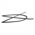 Autokay 51317027916 Rear Glass Window Upper Moulding Trim Seal Fits For Bmw 5 Series E60