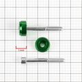 Honda Civic Acura Integra 6pcs Rear Lower Control Arm Dress-up Washer Bolts Green