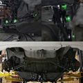 Honda Civic Acura Integra 6pcs Rear Lower Control Arm Dress-up Washer Bolts Green