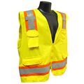 Radians Sv6gl Two Tone Surveyor Class 2 Safety Vest Large Green 