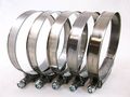 5x Premium 304 Stainless Steel T-bolt Turbo Silicone Hose Clamp 4 102-110mm 