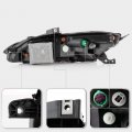 Acanii For 2014-2018 Jeep Cherokee Oe Style Led Drl Running Lights Parking Market Signal Lamps Assembly Passenger Side