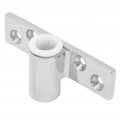 1 2in Stainless Steel Oarlock Socket Mirror Polish Finish Side Mount Rowlock For Salt Water
