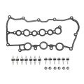 A-premium Left Right Engine Valve Covers Inlet Manifolds With Gaskets Bolts Compatible Land Rover Discovery 2014-2018 Lr4