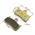 Disc Brake Pad Set For Bennche Cfmoto Unison -fa344 B077p1qxf4