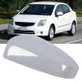 Car Wing Mirror Cap Rearview Side Protective Anti Scratch Easy Installation Primed Door For 2007 To 2012 Left