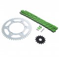 Green O Ring Chain Sprocket For Yamaha 1999 Yz400f 01-02 Wr426f 15 50 114l