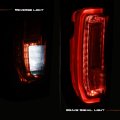 Driver Side Led Tail Light For 2019 2024 Gmc Sierra 1500 2500 Factory Model Only Red Clear Lens Black Housing Replacement
