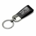 Ipick Image Large Genuine Black Leather Loop Strap Key Chain Ford Mustang 5 0