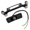 Caltric Complete Tail Light With Mounting Bracket And Hardware Compatible Yamaha 1uy-84702-10-00