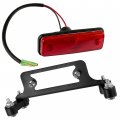 Caltric Complete Tail Light With Mounting Bracket And Hardware Compatible Yamaha 1uy-84702-10-00
