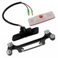 Caltric Complete Tail Light With Mounting Bracket And Hardware Compatible Yamaha 1uy-84702-10-00
