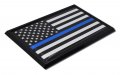 Police Chrome Auto Emblem Black Frame