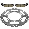 Caltric Front Brake Disc With Padscompatible Yamaha Yz125 2004-2007 Yz250 Yz250f 2002