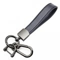 Cloud Pie Genuine Leather Car Keychain Universal Fob Extended Key Chain With Anti-lost D-ring For Men And Women 