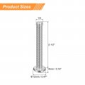 Uxcell 1 4-20x2-1 2 Pan Head Machine Screws 304 Stainless Steel 18-8 Screw Phillips Drive Fully Threaded Bright Finish Pack Of