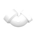 Master Plumber 848-630 Mp Plastic 90deg Elbow White 