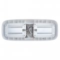 Rv 12v Led Double Dome Lighting Fixture With Switch Warm White 3200k Interior Lights Clear Lens And Housing 12 25 X 5 2 In 1
