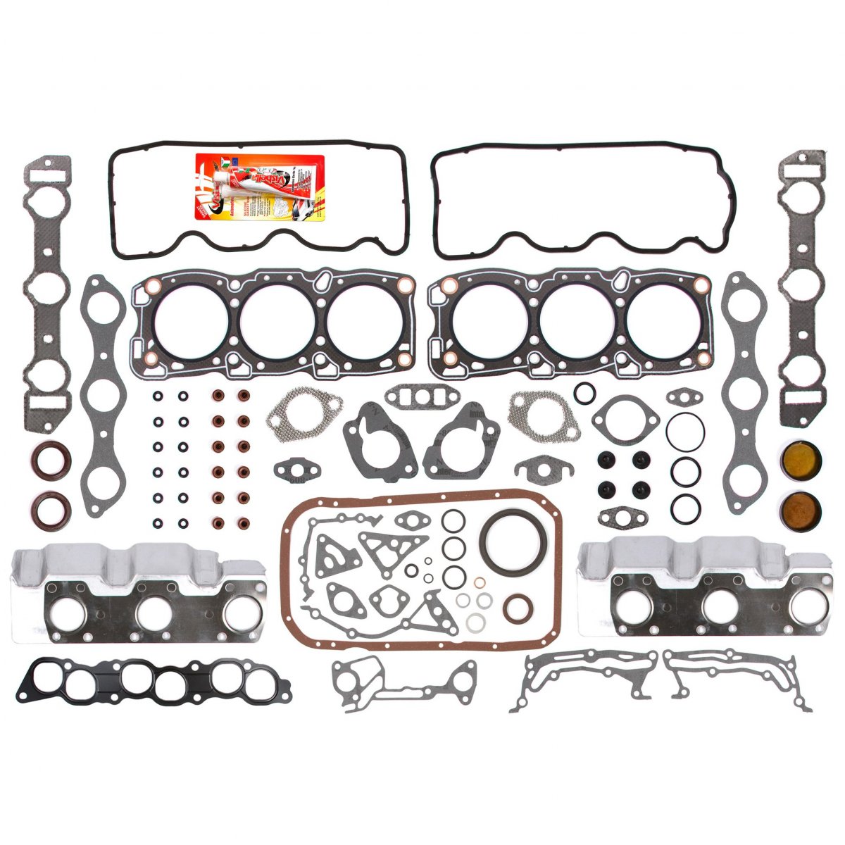 Domestic Gaskets Engine Rering Kit Fsbrr5013 For 88-00 Chrysler Dodge Mitsubishi Plymouth 3 0 6g72 Full Gasket Set Standard