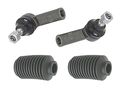 Porsche 951 87-92 Outer Tierod End Boot Kit 4 Pcs Lemfoerder 