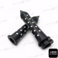 Httmt Trhb124- Motorcycle Spike Handlebar 7 8 Hand Grips Compatible With Suzuki Yamaha Kawasaki New