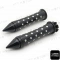 Httmt Trhb124- Motorcycle Spike Handlebar 7 8 Hand Grips For Suzuki Yamaha Kawasaki New