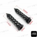 Httmt Trhb124- Motorcycle Spike Handlebar 7 8 Hand Grips Compatible With Suzuki Yamaha Kawasaki New