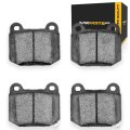 Front Brake Pads For Toyota Gr86 2024 2025 2026 Low Metallic Mechanical Wear Sensor 2 59 In Inner Pad Height 5000 Advanced
