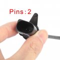 X Autohaux 2pcs Car Rear Brake Pad Wear Sensor 2 Pins For Audi A7 Quattro 2012-2017 4h0615121h