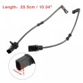 X Autohaux 2pcs Car Rear Brake Pad Wear Sensor 2 Pins For Audi A7 Quattro 2012-2017 4h0615121h