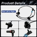 4pcs Abs Wheel Speed Sensor Set Front Rear Left Right For Chevy Silverado 1500 Avalanche Suburban Tahoe Gmc Sierra Yukon Xl