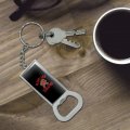Graphics More Maryland Terrapin Keychain Rectangle Chrome Plated Metal Bottle Cap Opener