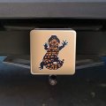 Gila Monster Pixel Lizard Tow Trailer Hitch Cover Plug Insert