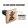 Gila Monster Pixel Lizard Tow Trailer Hitch Cover Plug Insert