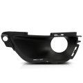 Pit66 Fog Light Lamp Bezel Driver Left Side Compatible With Jeep Grand Cherokee 2016-2022 68261711aa Black 