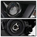 Passenger Side Black Bezel Oe-style Right Halogen Projector Headlight Housing Headlamp Assembly Replacement For 2016-2018 