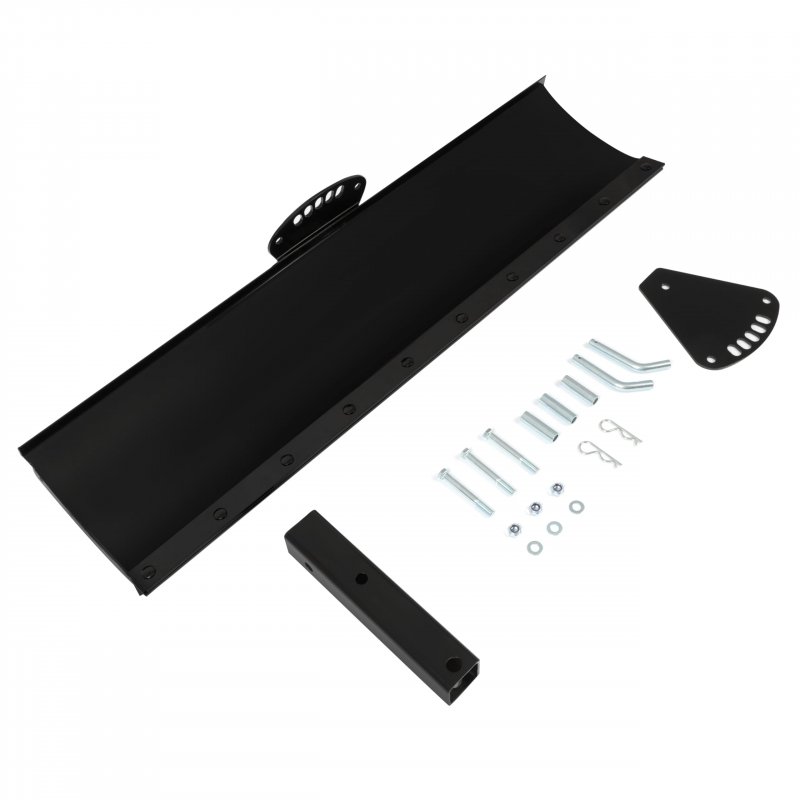 Atv 3 Point 48 In Scrape Blade Universal Compatibility 2 Receivers Mo-2633 High Hardness Steel With 5 Adjustable Angles For