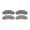 Front Brake Pads For Mazda B3000 B4000 1995 To 2002 Semi Metallic Friction 5000 Advanced Series 2 21 In Outer Pad Height 