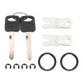 Carbhub 7c3z1521990a Door Lock Cylinder Keys Fit For Ford F250 F350 F450 F550 Super Duty Explorer Sport Trac