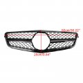 Topteng Amg Front Bumper Grille Grill Withemblem Fit For Benz W204 C-class 2008-2014 Style Doesn T C63