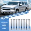 X Autohaux 8pcs New Cab Body Assembly Mount Cushion Bolt 10 9 Grade Mild Steel Fits For Chevrolet Silverado 1500 2500 1999-2004