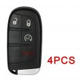 Ocpty 4 Pcs Flip Key Entry Remote Control Uncut Fob Shell Case 2011-2018 For Dodge Charger 2015-2018 Challenger M3n-40821302