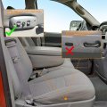 Secosautoparts Driver Foam Cushion  Passenger Side Bottom Replacement Cloth Seat Cover Fit For Dodge Ram 1500 2500 3500 4500