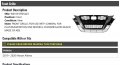 Front Grille Chrome And Gloss Black Compatible With 2019-2020 Nissan Altima Platinum Edition One Camera