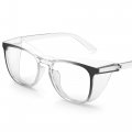 Torege Clear Safety Glasses For Women Stylish Goggles Eye Protection With Anti-fog And Anti-blue Light Lens Upgrade Gradient 