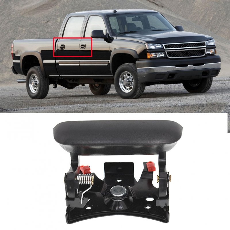 Tailgate Handle Hinge Latch Striker Cable Kit For 1999 2000 2001 2002 2003 2004 2005 2006 2007 Silverado Sierra Part 15074253